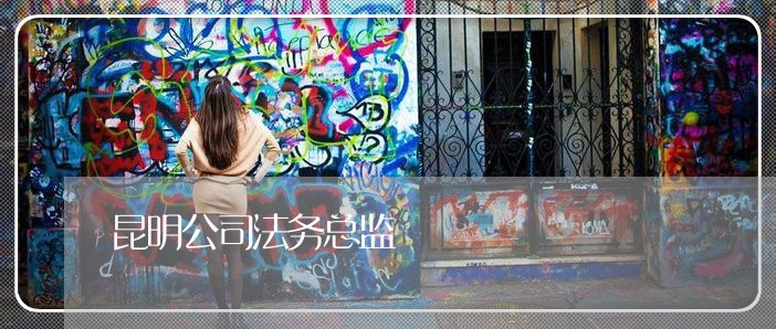 昆明公司法务总监