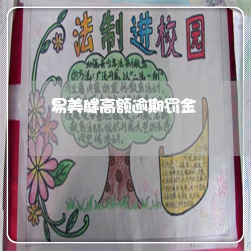 易美健高额逾期罚金