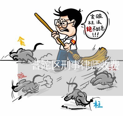普陀区刑事律师收费