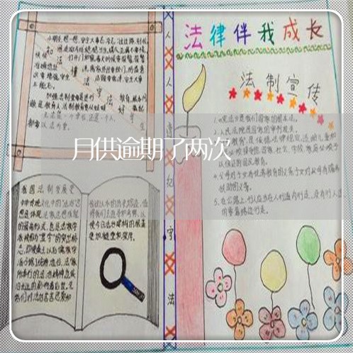 月供逾期了两次