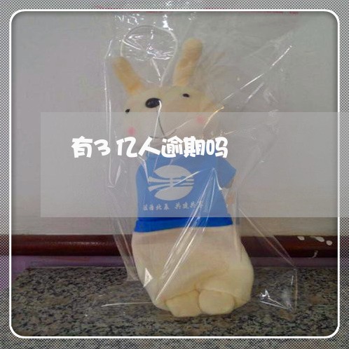 有3亿人逾期吗