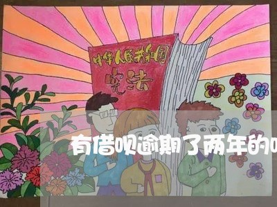 有借呗逾期了两年的吗/2023022893959