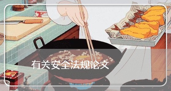 有关安全法规论文