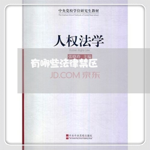 有哪些法律禁区