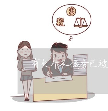 有欠个人债务已被法院起诉