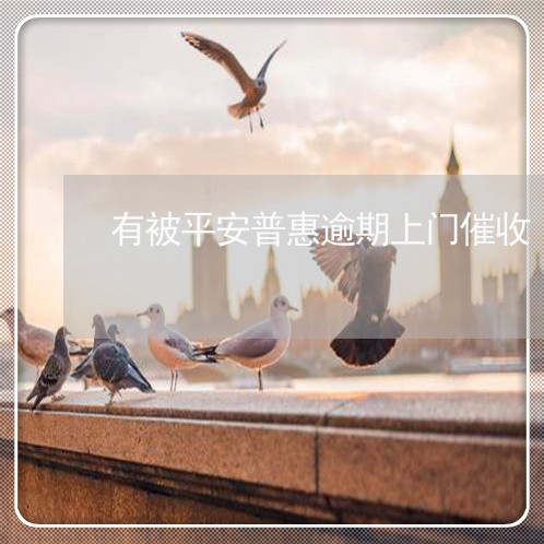 有被平安普惠逾期上门催收 有被平安普惠逾期上门催收