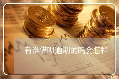 有谁借呗逾期的吗会怎样 有谁借呗逾期的吗会怎样