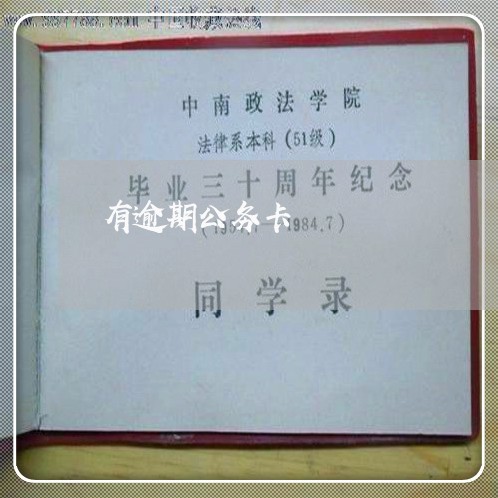 有逾期公务卡