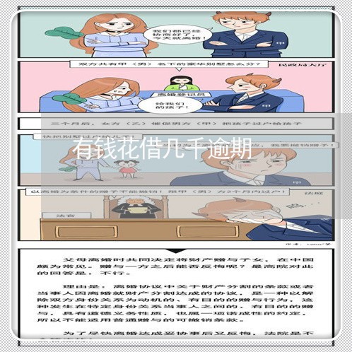 有钱花借几千逾期