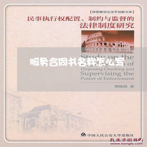 服务合同书名称怎么写/2023040927251