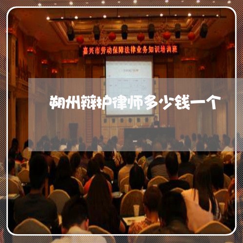 朔州辩护律师多少钱一个 朔州辩护律师多少钱一个