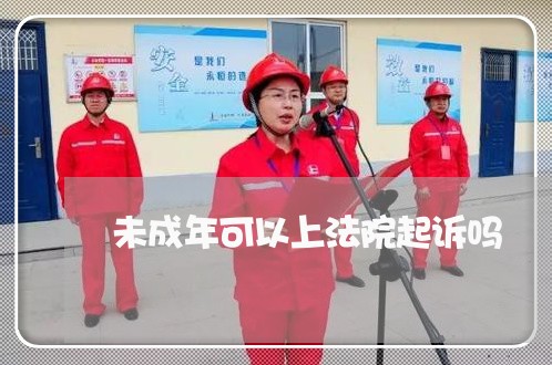未成年可以上法院起诉吗 未成年可以上法院起诉吗