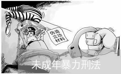 未成年暴力刑法 未成年暴力刑法