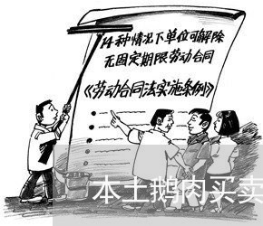 本土鹅肉买卖合同怎么写/2023022669303