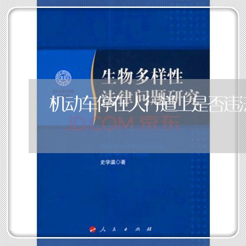机动车停在人行道上是否违法 机动车停在人行道上是否违法