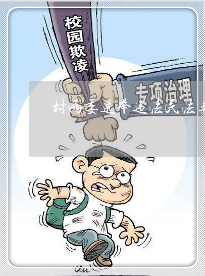 村两委选举违法民法典的