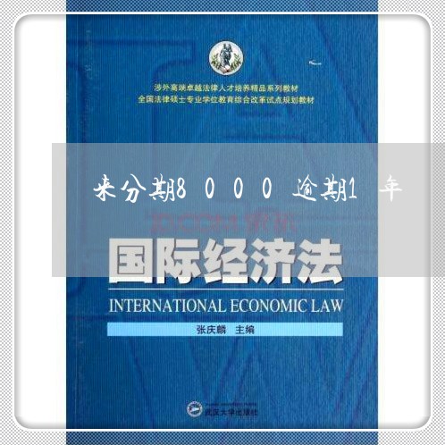 来分期8000逾期1年/2023100518159