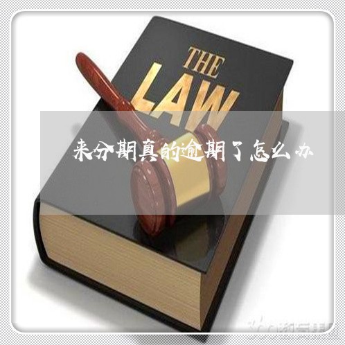 来分期真的逾期了怎么办 来分期真的逾期了怎么办