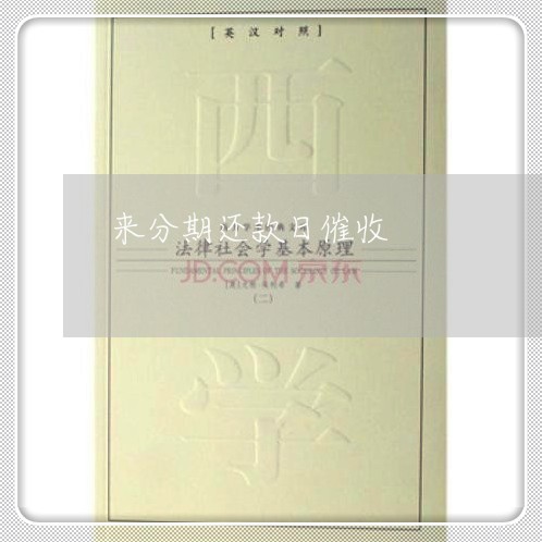 来分期还款日催收