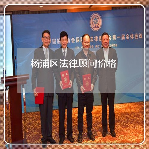 杨浦区法律顾问价格/2023061835047