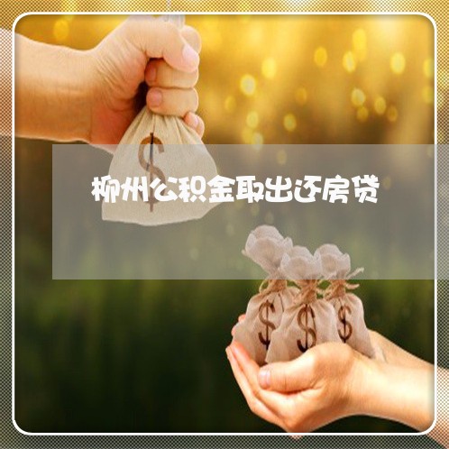柳州公积金取出还房贷/2023041505027 柳州公积金取出还房贷/2023041505027