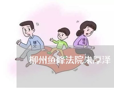 柳州鱼峰法院朱厚泽 柳州鱼峰法院朱厚泽