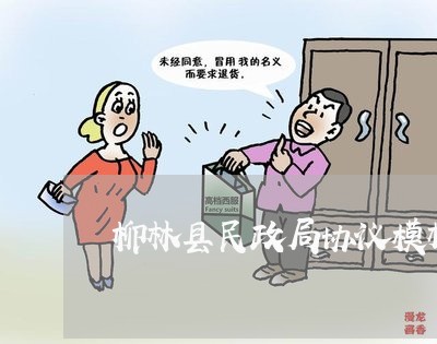 柳林县民政局协议模板