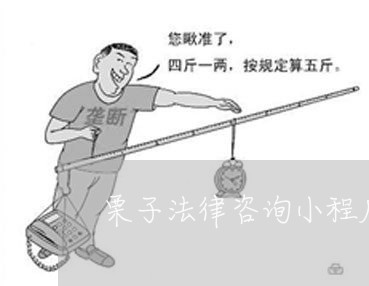 栗子法律咨询小程序怎么加入 栗子法律咨询小程序怎么加入