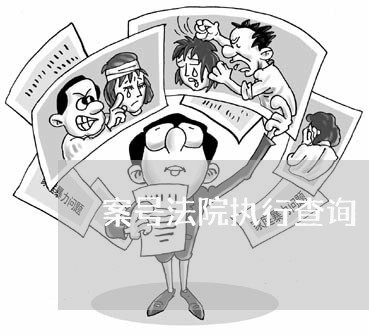 案号法院执行查询