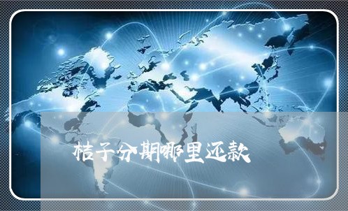 桔子分期哪里还款 桔子分期哪里还款
