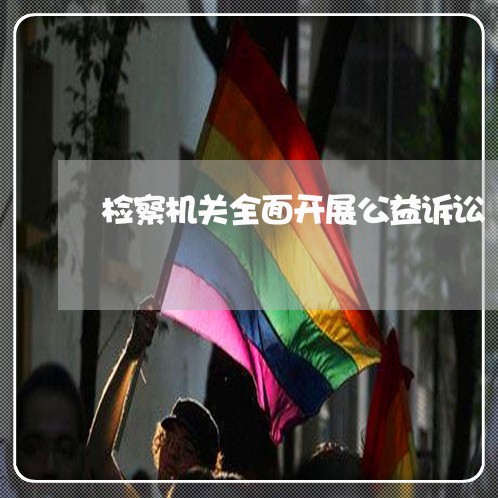 检察机关全面开展公益诉讼 检察机关全面开展公益诉讼