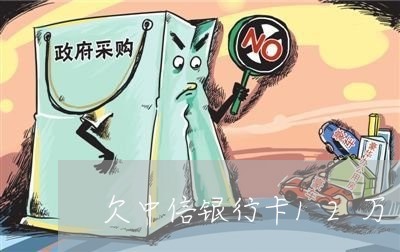 欠中信银行卡12万