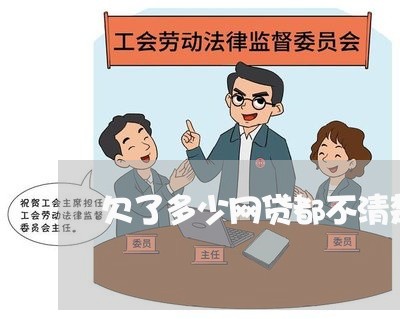 欠了多少网贷都不清楚了怎么办