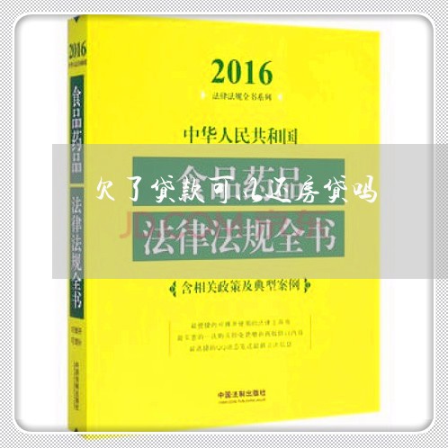 欠了贷款可以还房贷吗/2023041410406