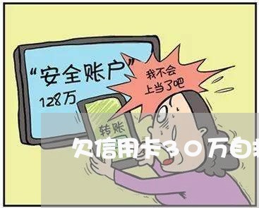 欠信用卡30万自救方法 欠信用卡30万自救方法