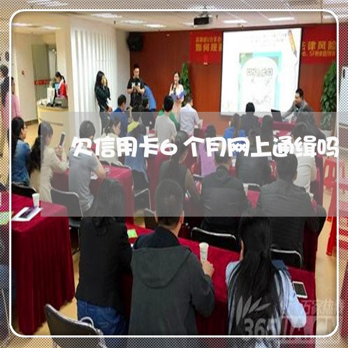 欠信用卡6个月网上通缉吗 欠信用卡6个月网上通缉吗