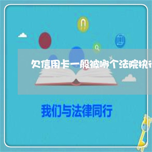 欠信用卡一般被哪个法院执行 欠信用卡一般被哪个法院执行