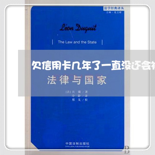 欠信用卡几年了一直没还会被抓吗 欠信用卡几年了一直没还会被抓吗