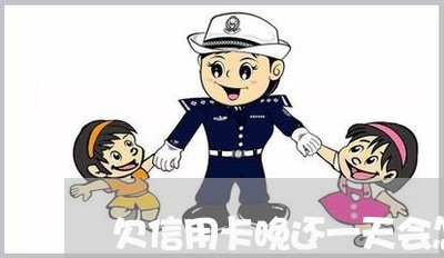 欠信用卡晚还一天会怎么样 欠信用卡晚还一天会怎么样