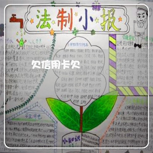 欠信用卡欠/2023030195945