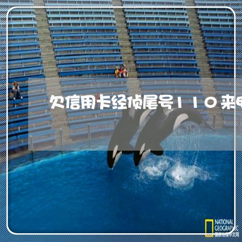 欠信用卡经侦尾号110来电 欠信用卡经侦尾号110来电