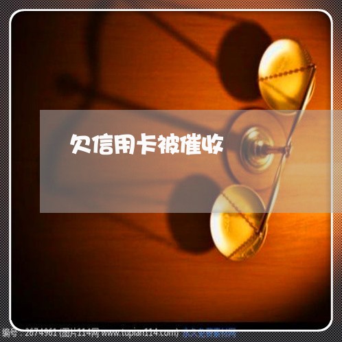 欠信用卡被催收/2023022494049 欠信用卡被催收/2023022494049