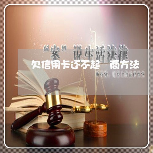 欠信用卡还不起忇商方法 欠信用卡还不起忇商方法