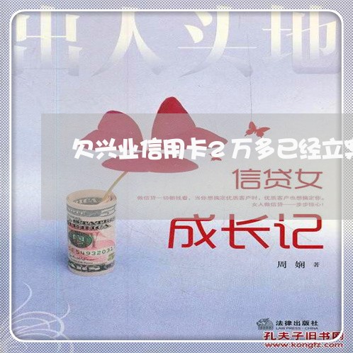 欠兴业信用卡2万多已经立案 欠兴业信用卡2万多已经立案