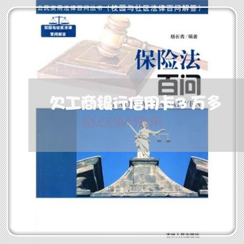 欠工商银行信用卡3万多