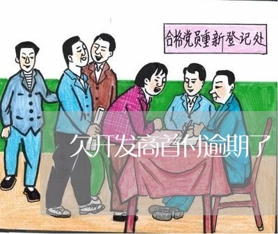 欠开发商首付逾期了 欠开发商首付逾期了