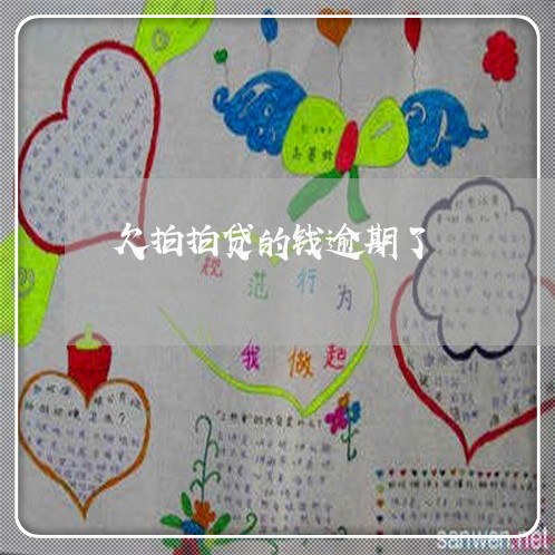 欠拍拍贷的钱逾期了 欠拍拍贷的钱逾期了