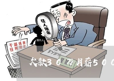 欠款30万月薪5000怎么还/2023012172594 欠款30万月薪5000怎么还/2023012172594