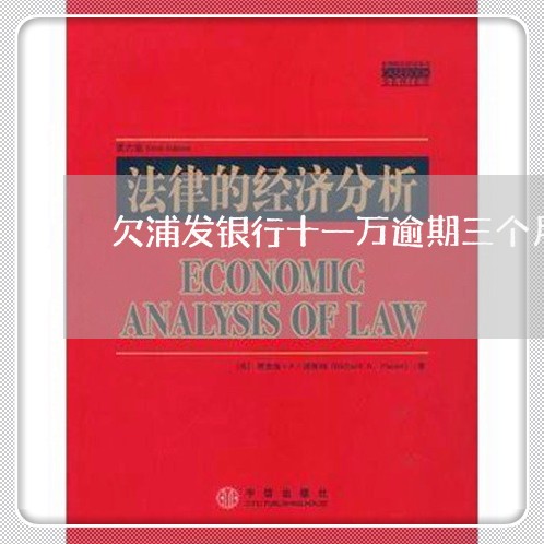 欠浦发银行十一万逾期三个月