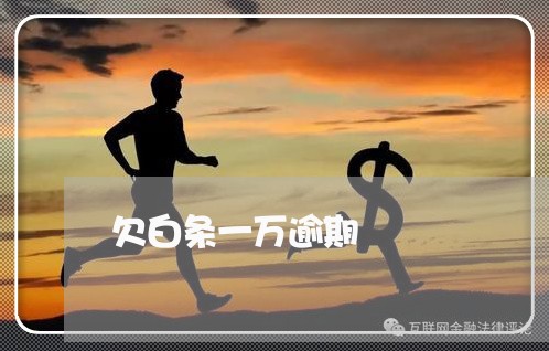 欠白条一万逾期 欠白条一万逾期